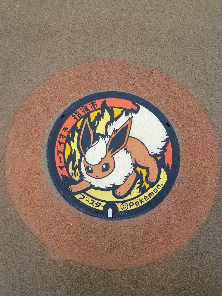Manhole Evoli, Ibusuki